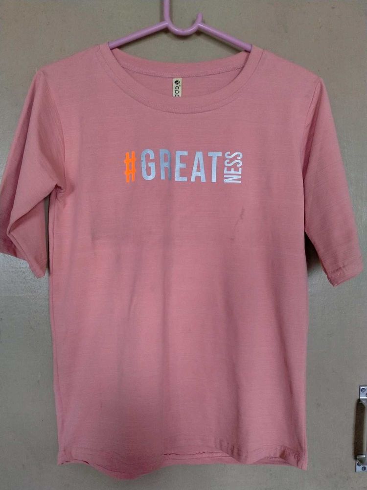 Fluorescent Graphic T-Shirt