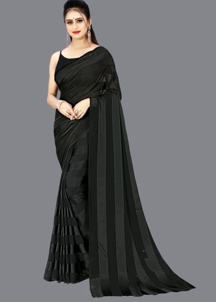 Strip Saree