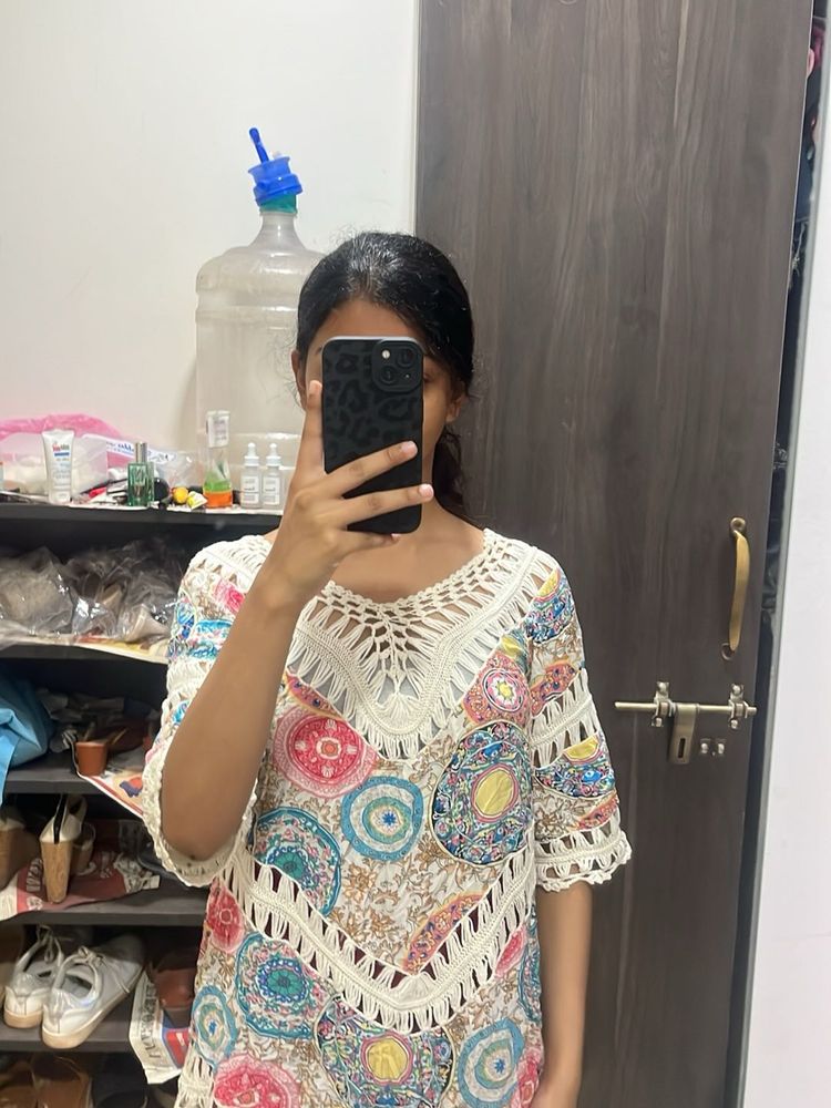 Boho Crochet Tunic