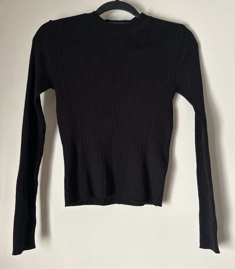 Black Stretchy H&amp; M Top