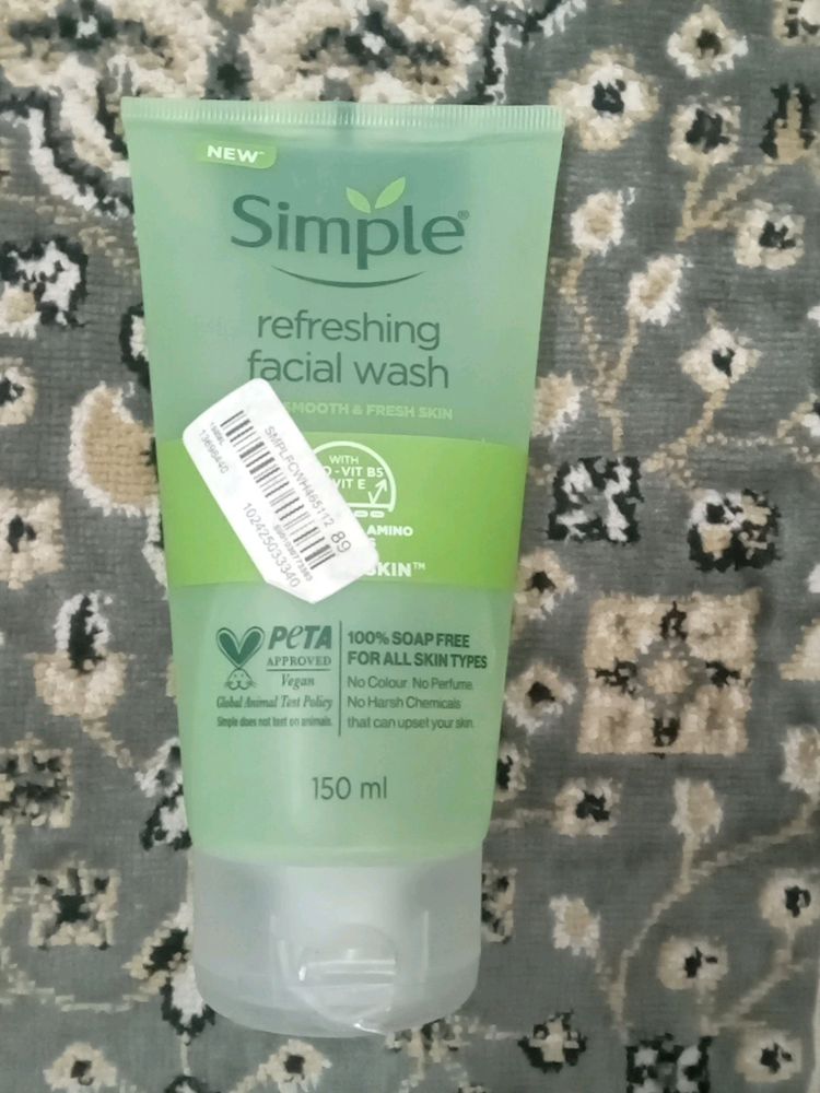 Simple Facial Wash