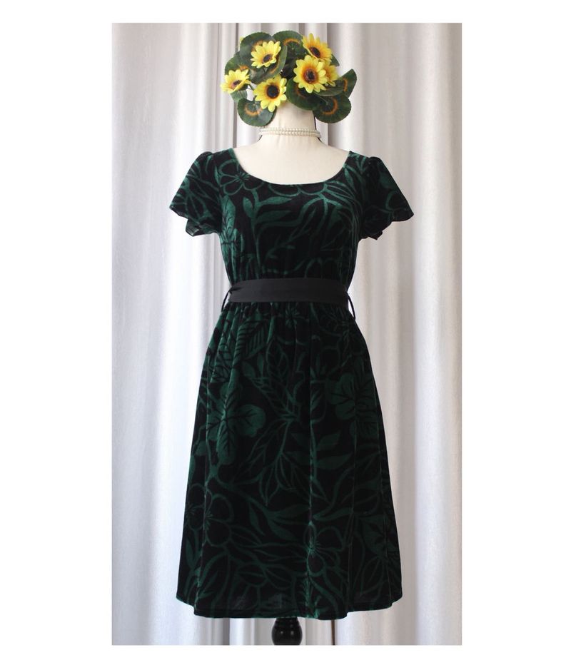 Korean Velvet Dress