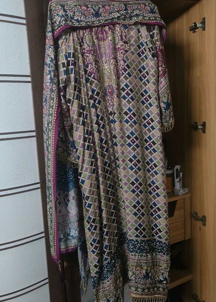 Pure Muslin kurti set