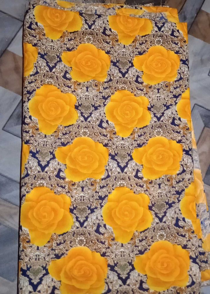 Floral  2 mitre Fabric Material