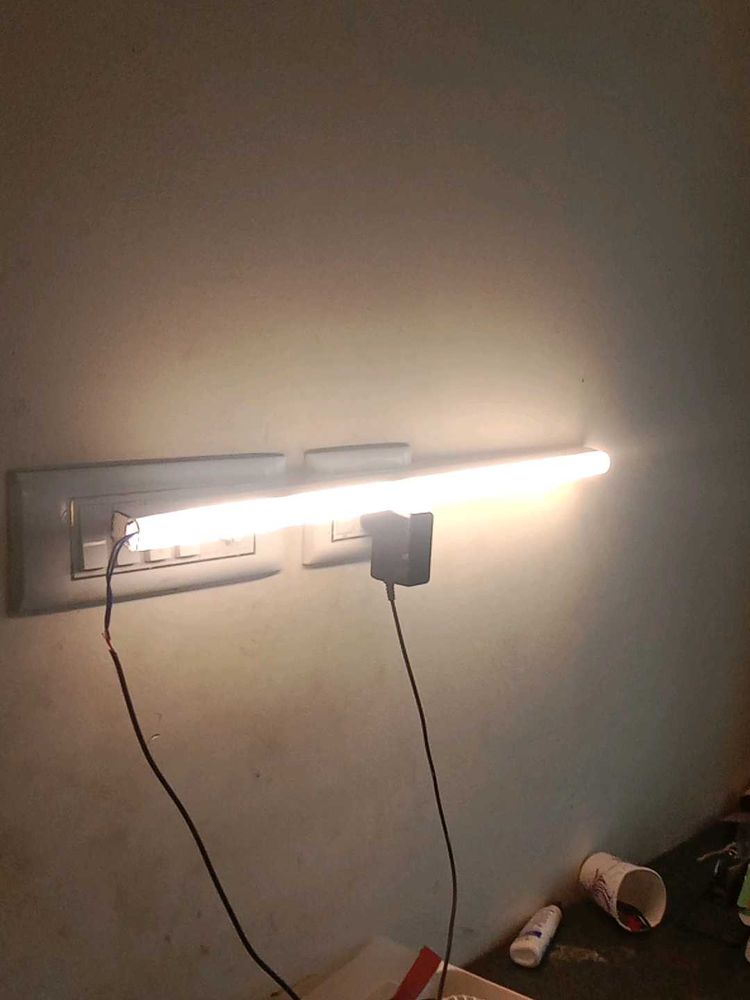Yellow Colour Mirror Light