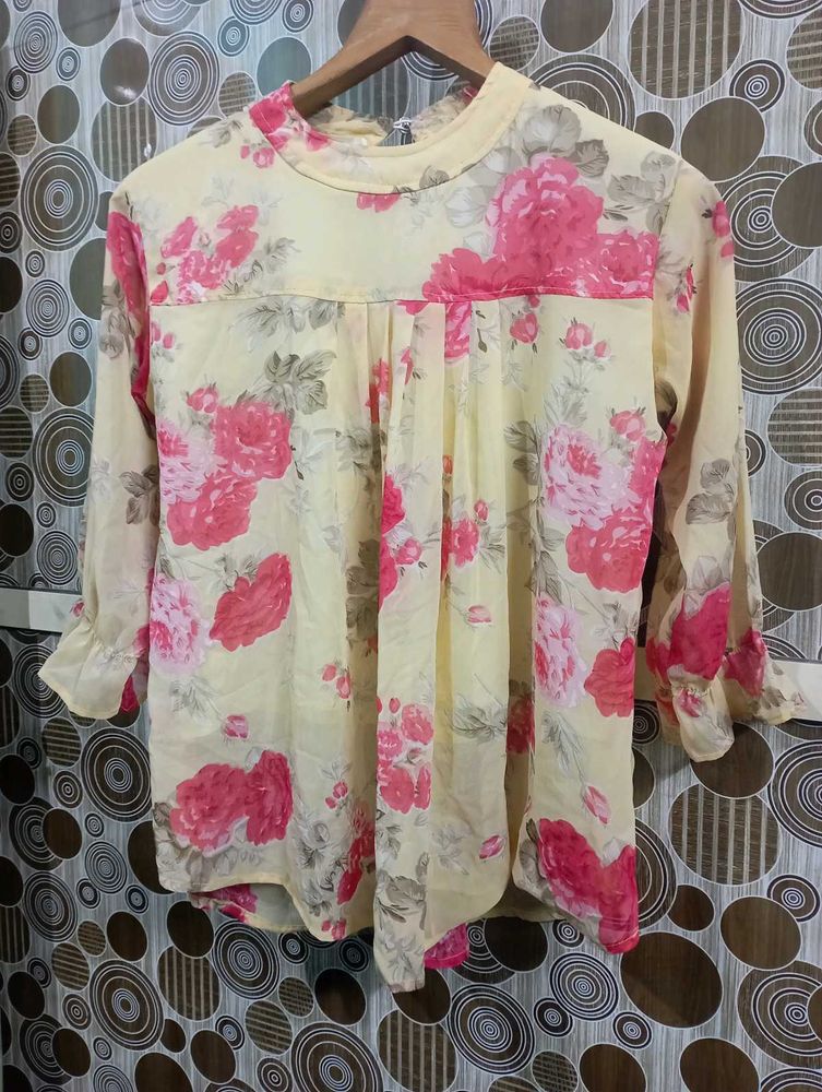 Floral Print Top