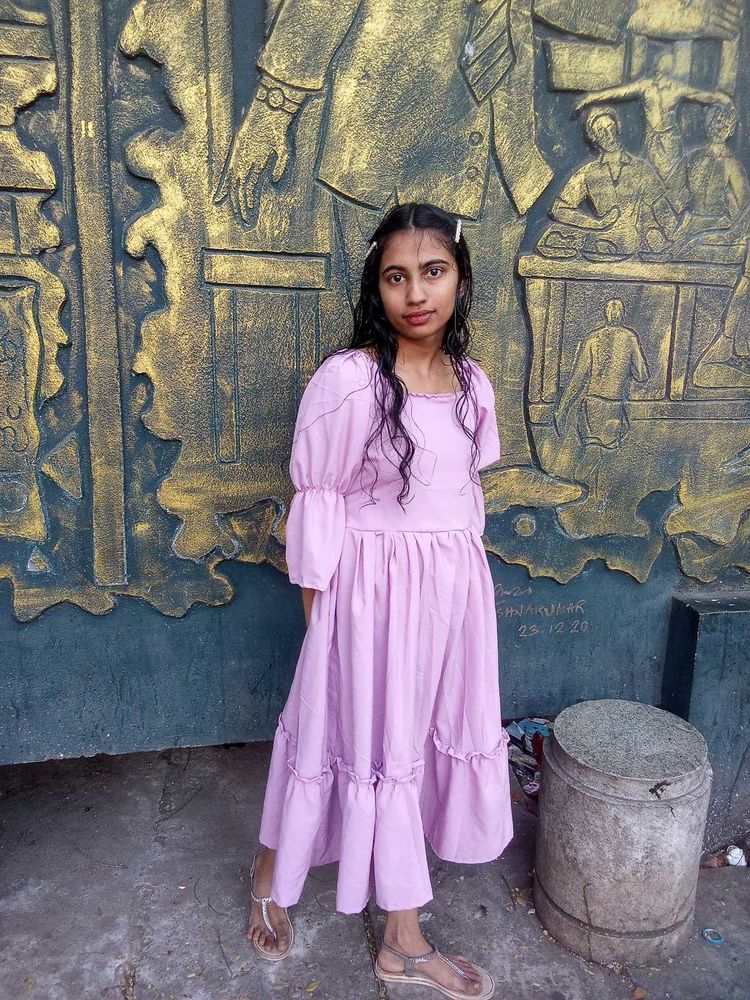 Pink cute dress