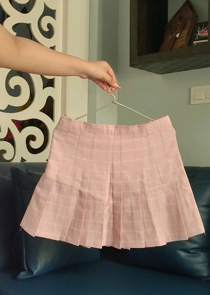KOREAN PINK TENNIS SKIRT