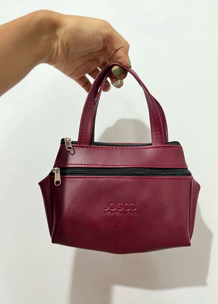 Burgundy Mini Bag