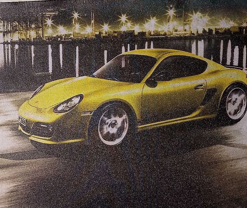 Luxury Speedcar Design Mousepad