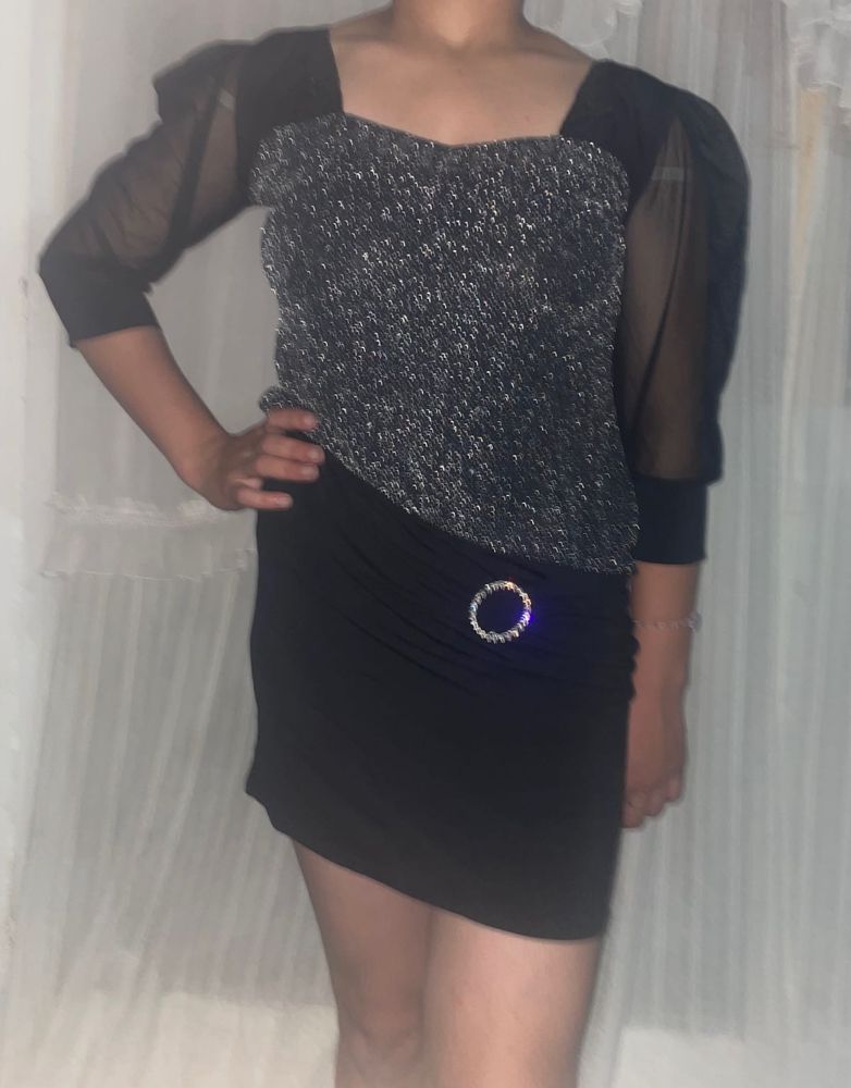 The 80s Disco Bodycon Dress