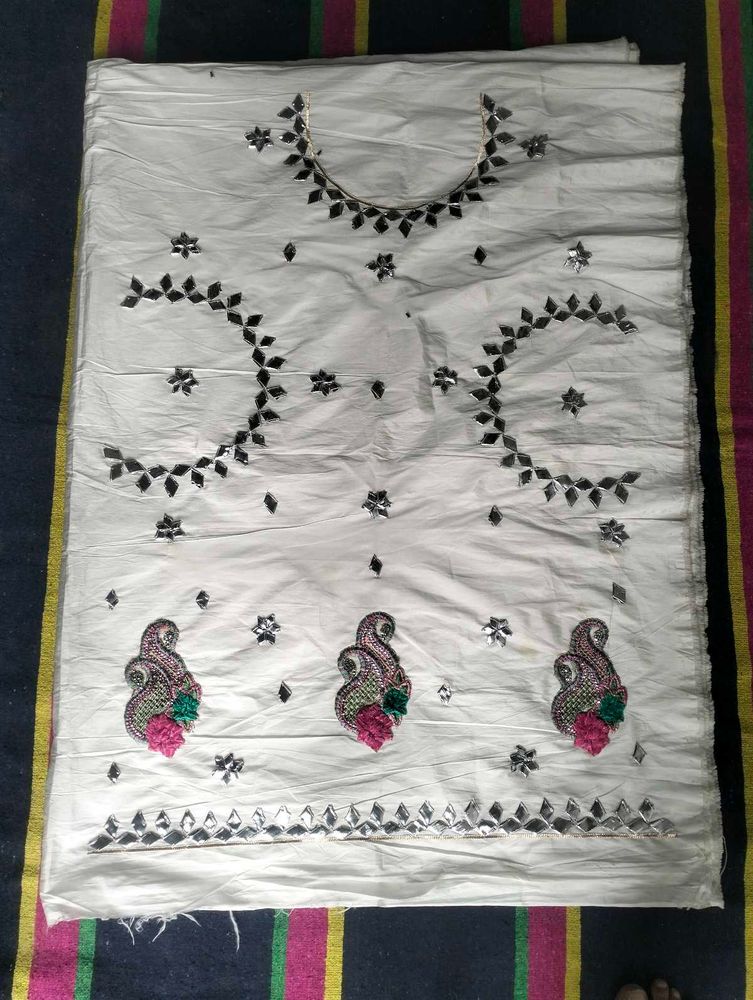 New Garara Dress Material Kapda Gotta Patti Work D