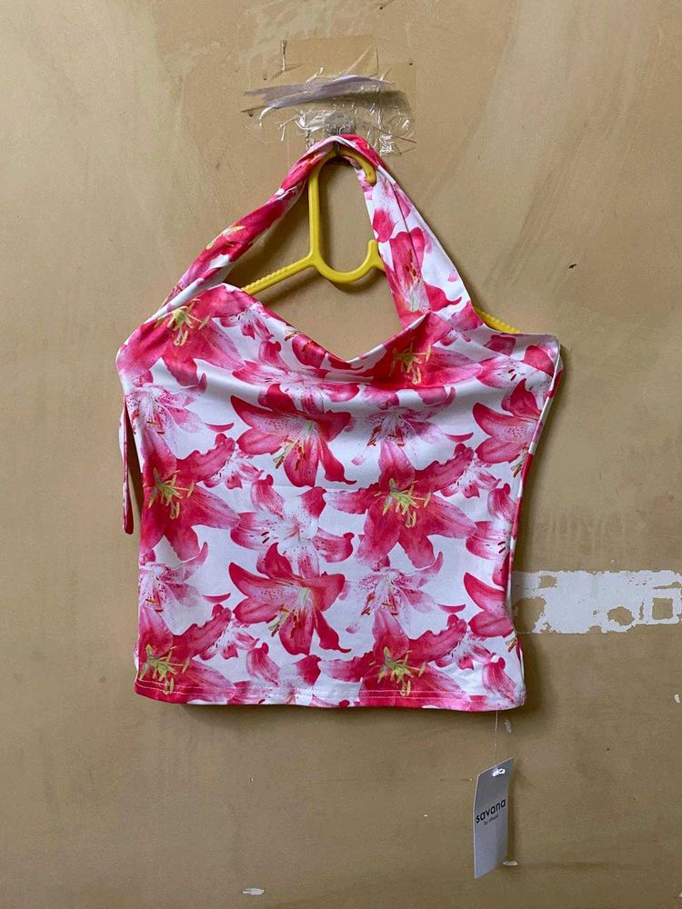 Tied Halter Top