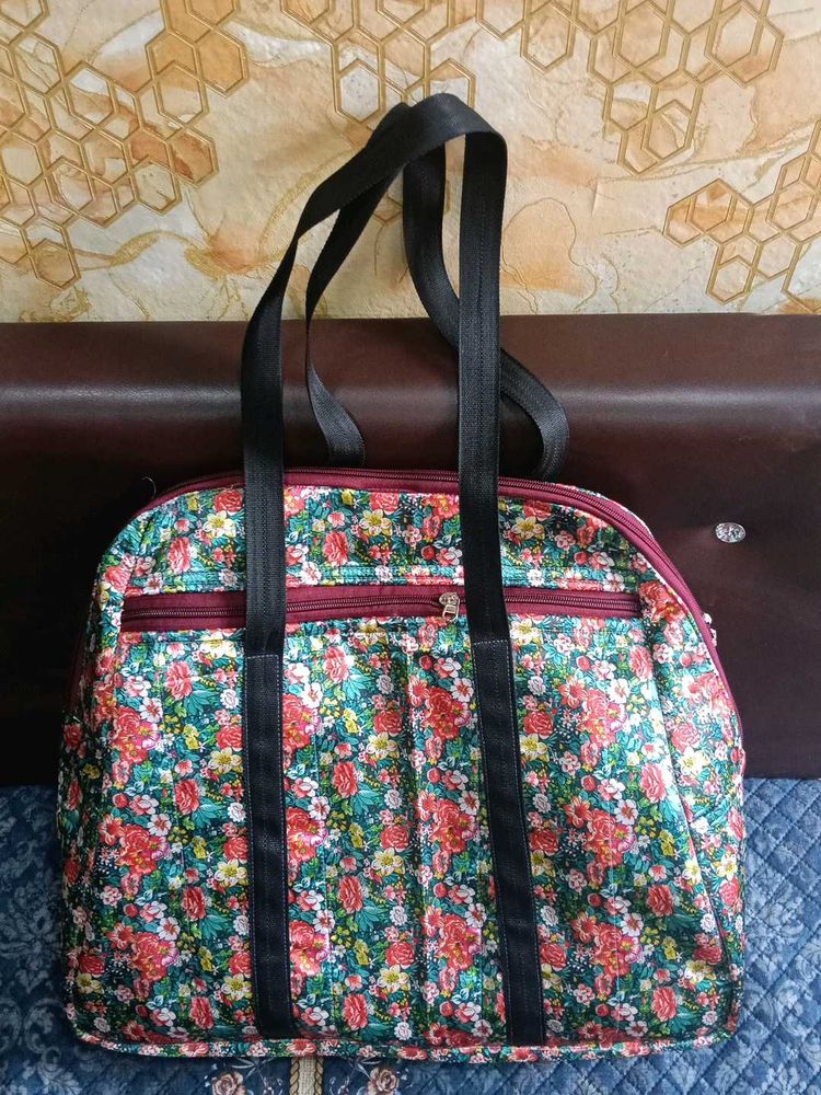 Floral Gym/Travel Bag