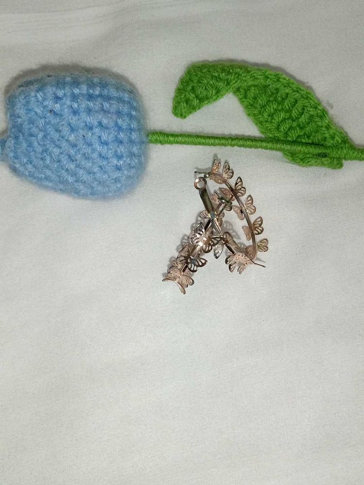 Butterfly Hoop Earrings