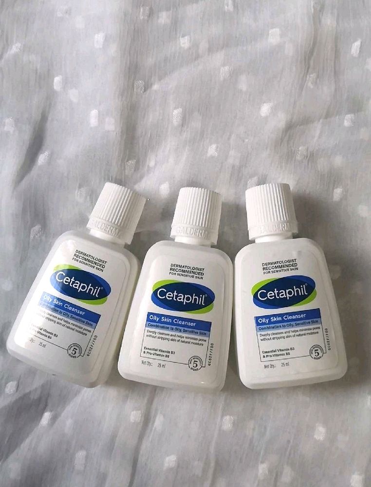 Combo Of 3 Cetaphil✨Cleansers ❤️