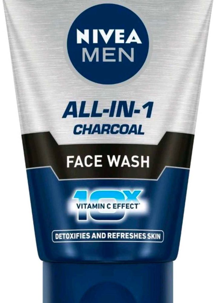 NIVEA MEN All-In-1 Charcoal Face Wash