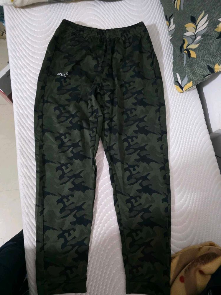 Millitary Colour Track Pant