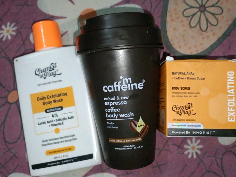 Body Wash And Scrub Range
