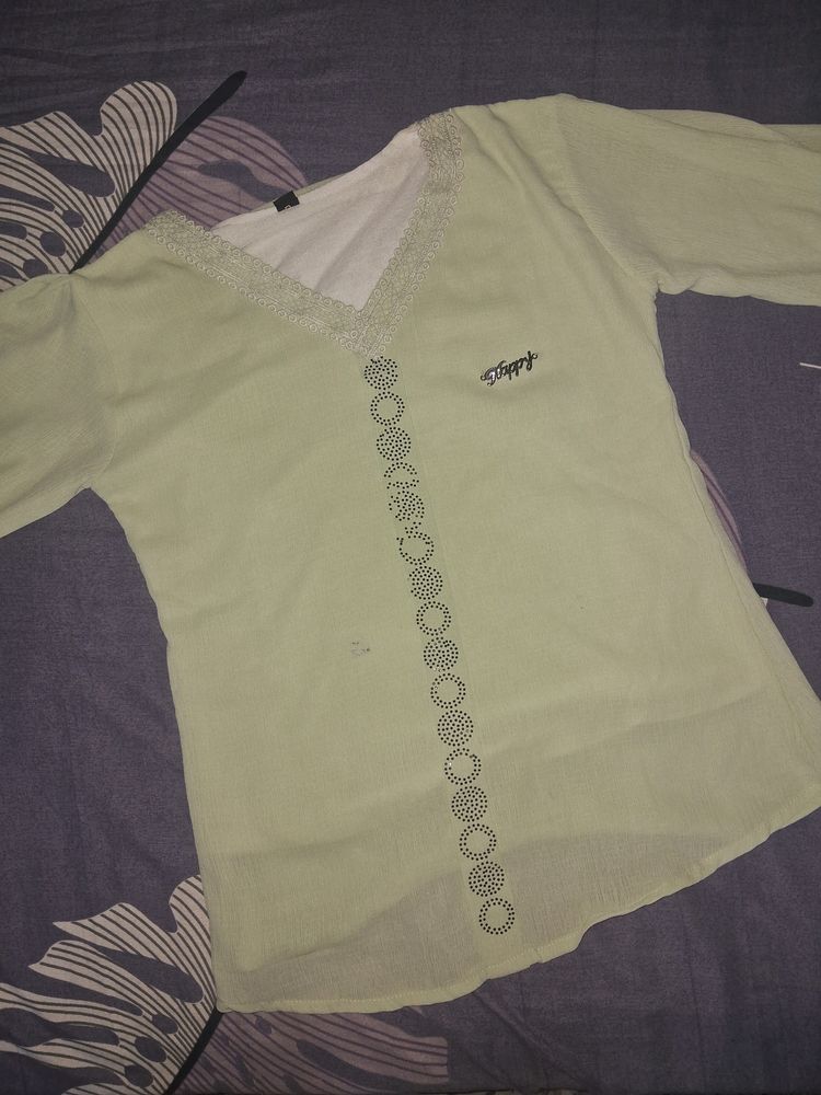 Aesthetic Short Kurti