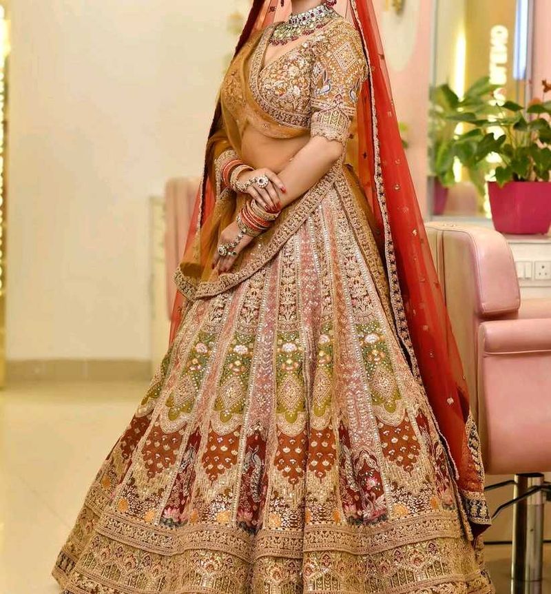 ✨️Bridal Lehga With 2 Duppata✨️