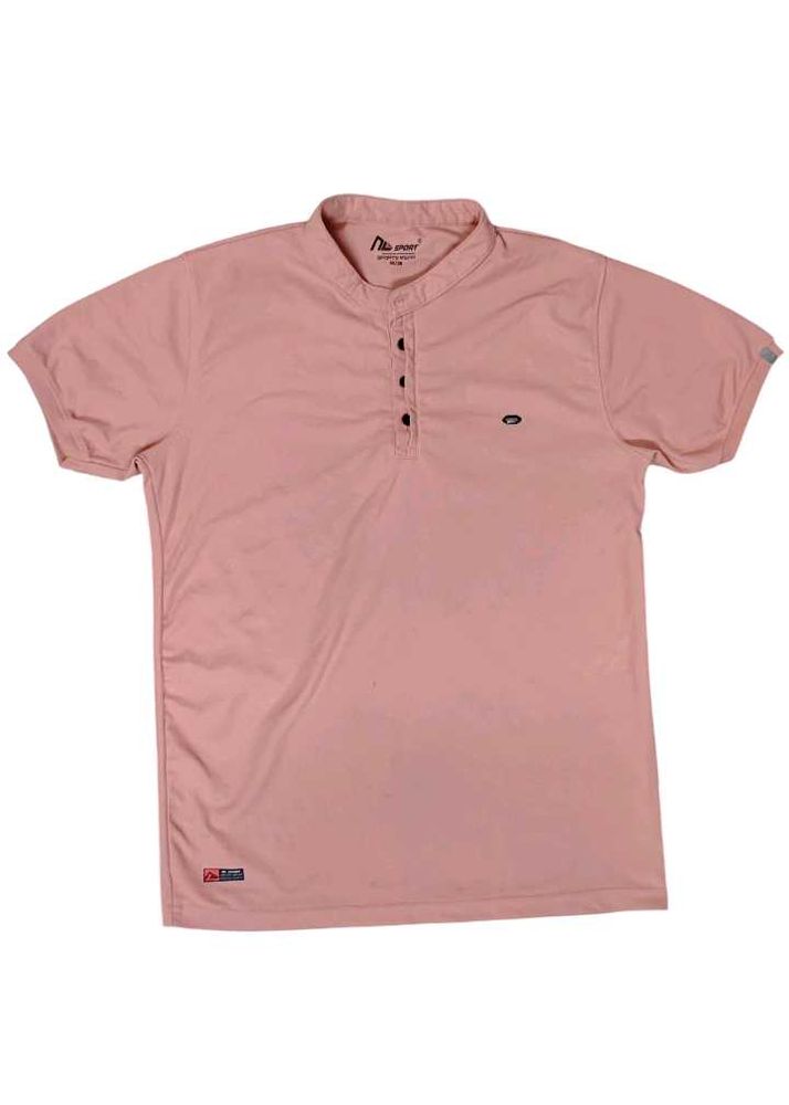 Men&#39;s Short Sleeve Button Down T-Shirt