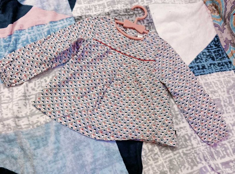 Cute Patterned Baby dress