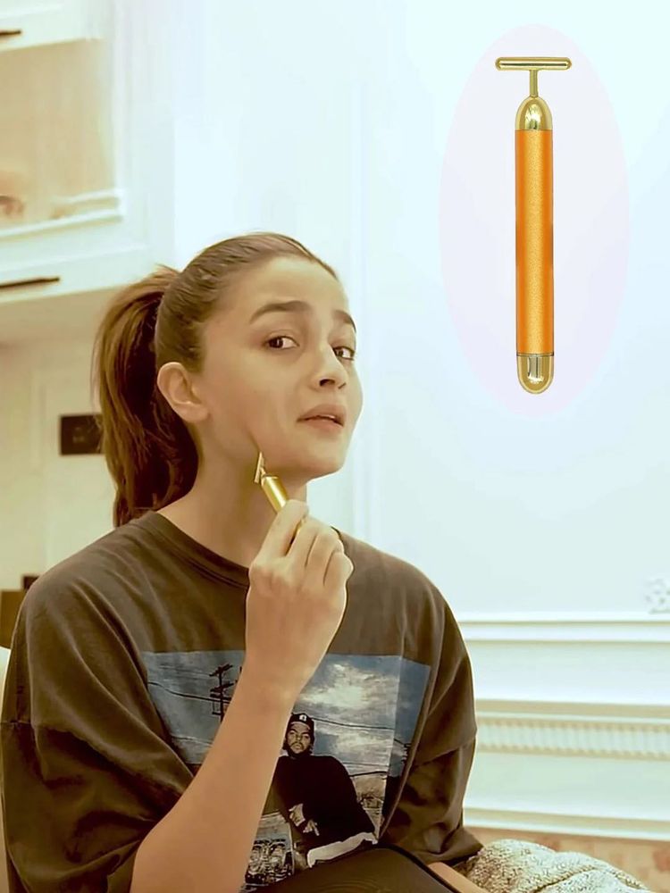 Golden Facial Roller