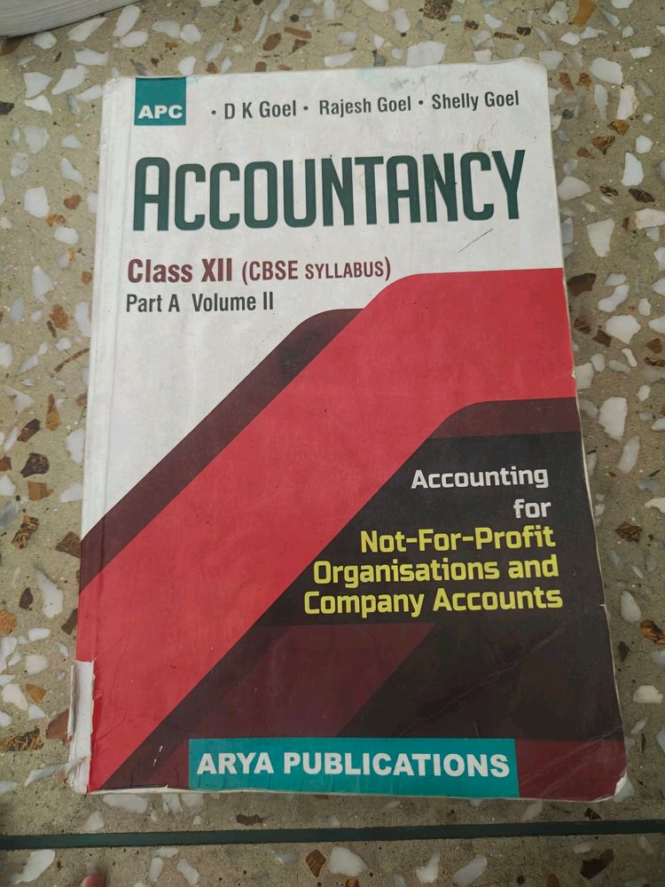Accountancy Class 12 Dk Goel Part A Volume 2