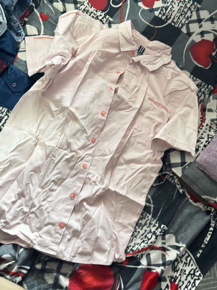 Pink Short Sleeve Shirt