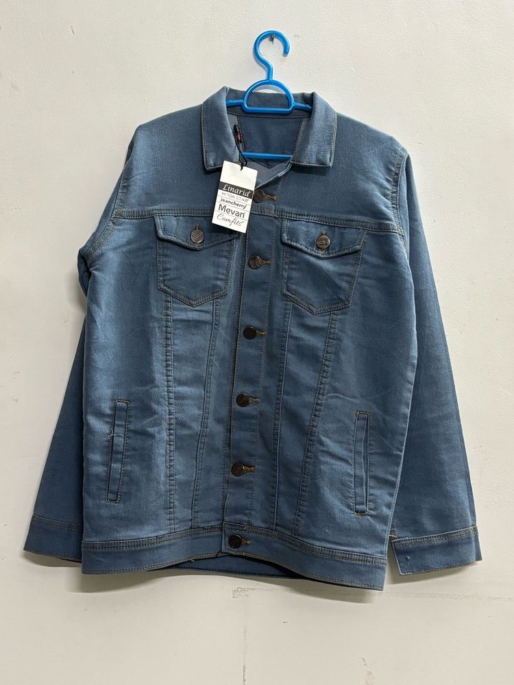Denim Jacket - BLUE Stylish &amp; Classic