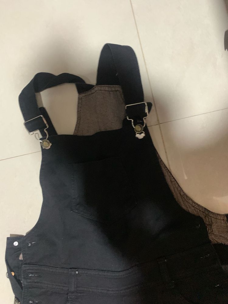 Black Color Dungree