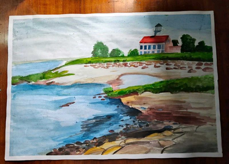 Water Colour Penting Student Pratical