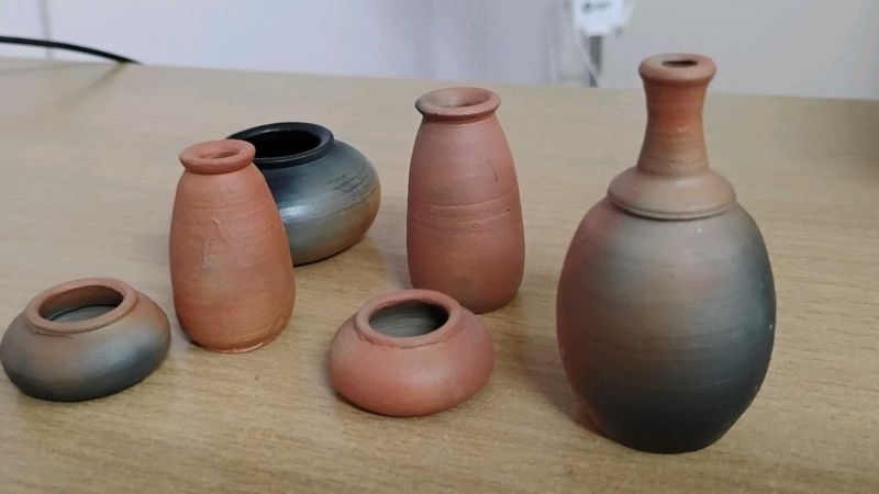 Miniature Clay Pots