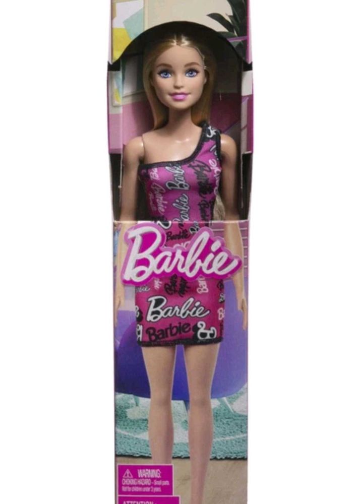 Barbie Doll in Pink Dress