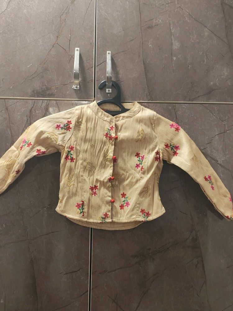 Floral Embroidered Blouse
