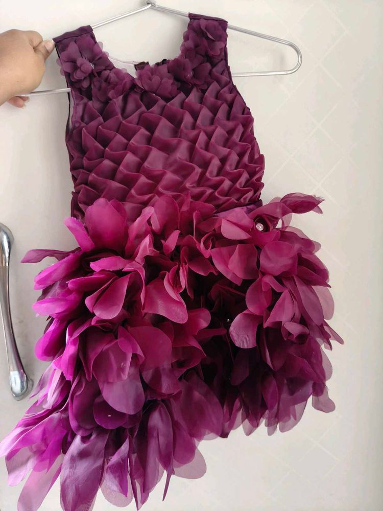 Cute Purple Party Dress