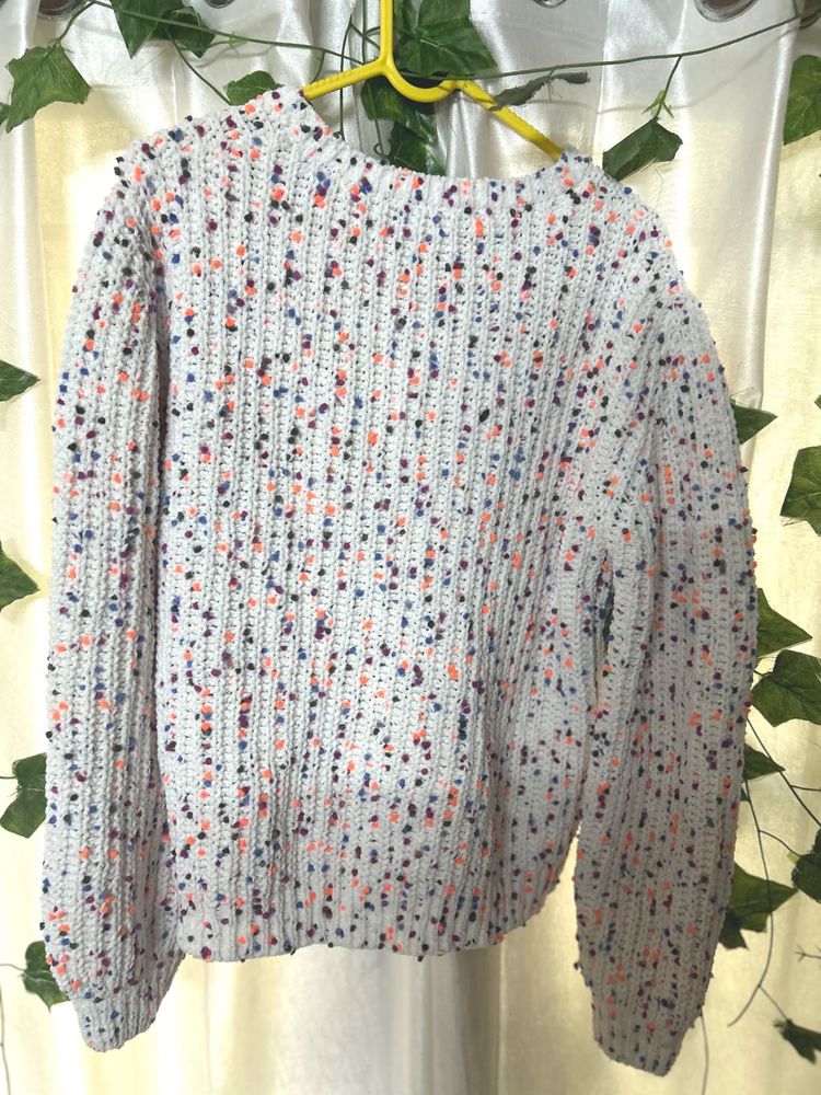 Cozy Confetti Knit Sweater