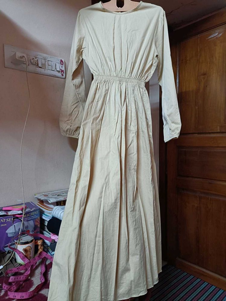 BEIGE MAXI DRESS