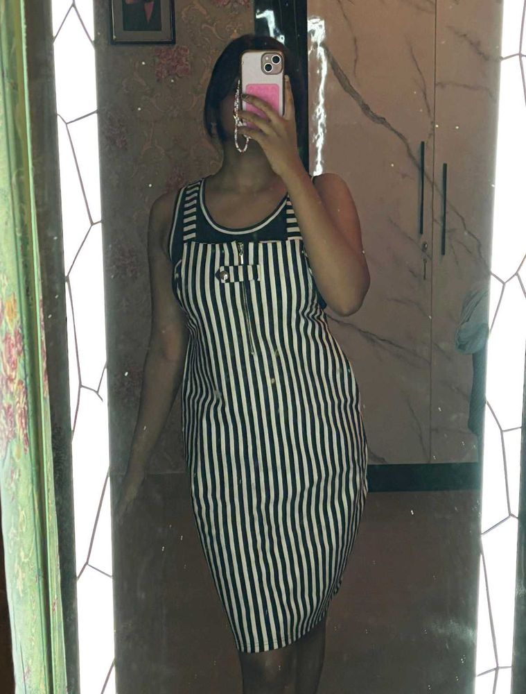 Striped Mini Dress