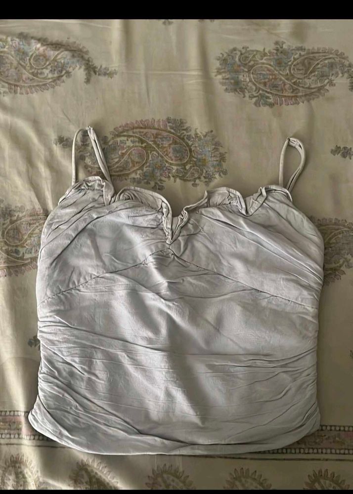 ZARA Ruched Cami Top
