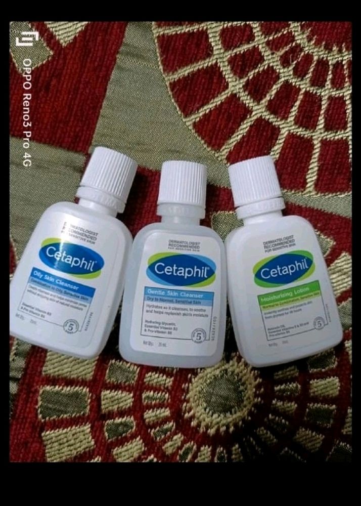 Cetaphil Oily And Gentle Skin Cleanser &amp; Lotion