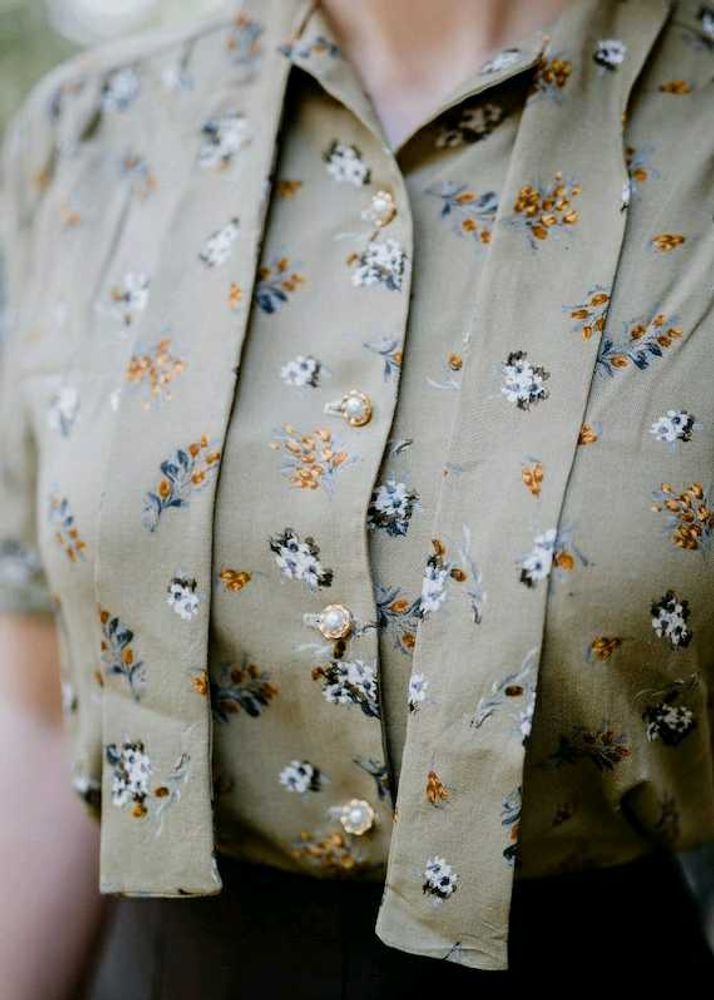 Floral Bow Top by Vinesse💸