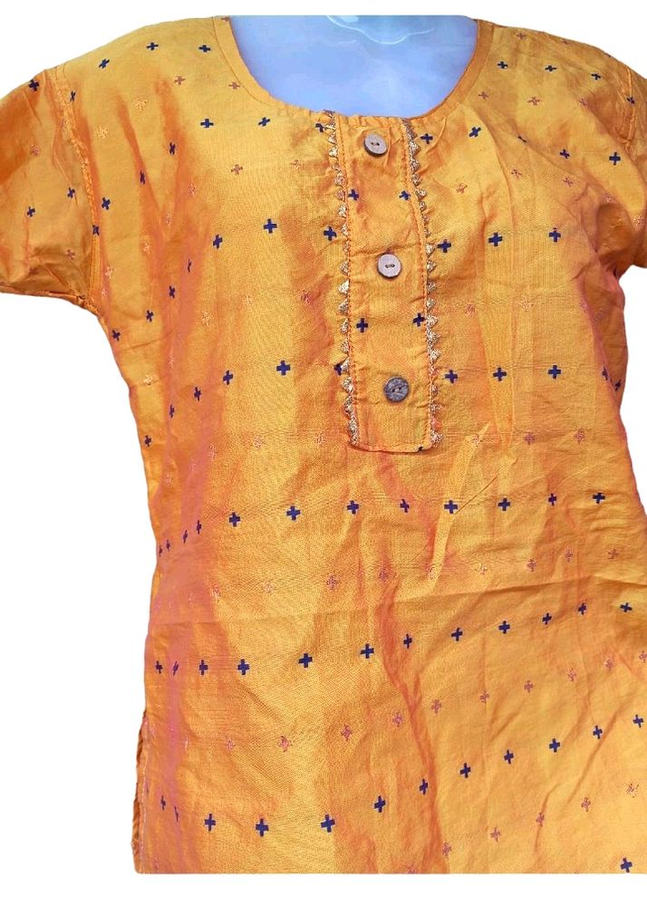 New Golden Kurta