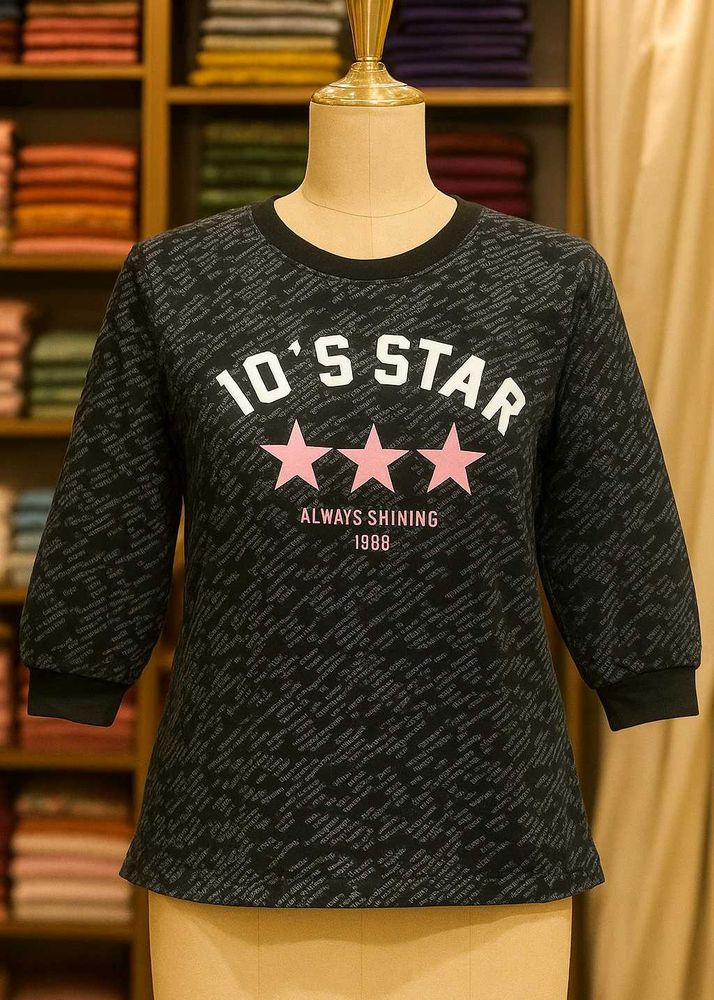 🇳🇿💫♥️ New Full Sleeve Cute Graphic Print Tees