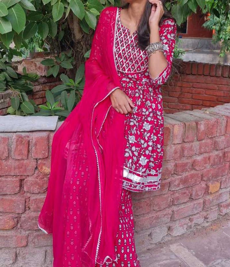 Kurta Set With Duppata