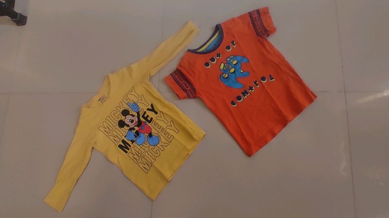 Kids T-shirt Combo for 3_4 Years