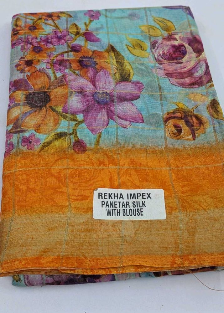 Floral Panetar Silk Saree