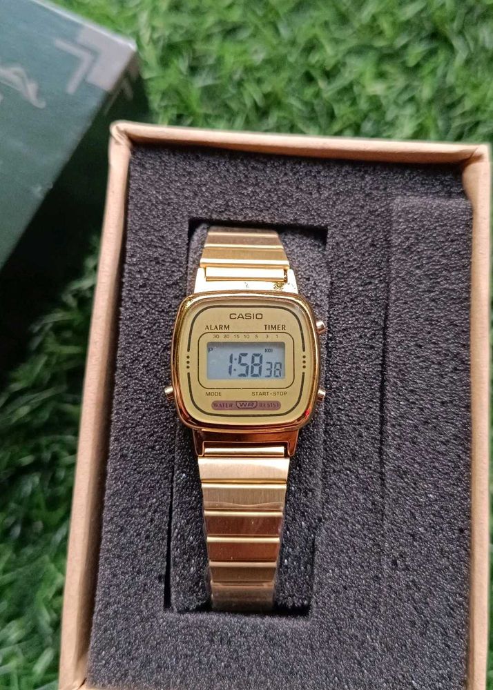 Casio Gold Watch