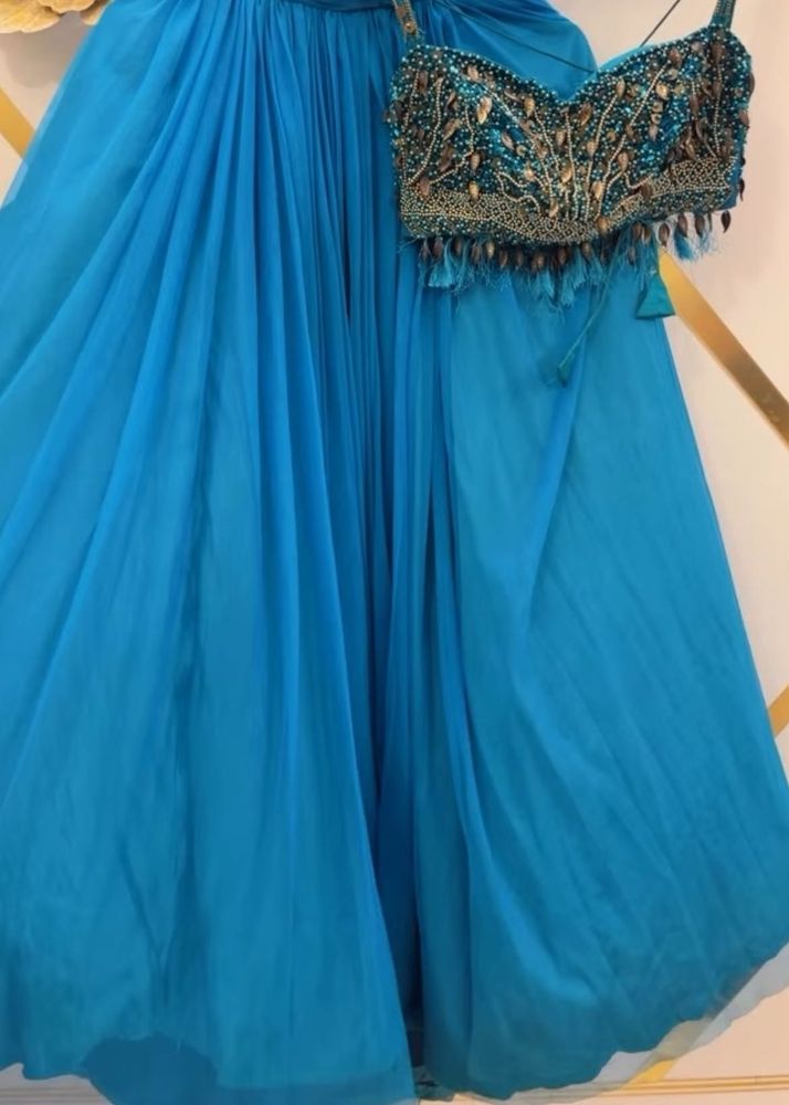 Blue Lehenga Choli Set